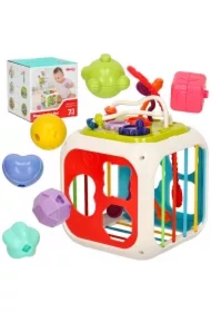 Kostka edukacyjna sorter cymbałki 7w1