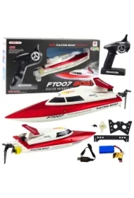 Motorówka Vitality FT007 RC 1:16 biało czerwona