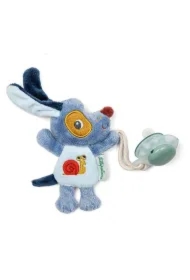 Zawieszka do smoczka świecąca w ciemności Nocny mini przyjaciel Piesek Jules 0 m+