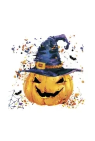 Serwetki pap. Creepy Pumpkin with Splashes 33x33cm