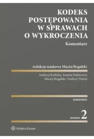 Kodeks postępowania w sprawach o wykroczenia. Komentarz