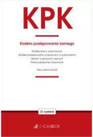 KPK Kodeks postępowania karnego oraz ustawy...w.13
