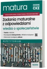 Matura 2026. Wiedza o społeczeństwie. Zadania maturalne z odpowiedziami. Repetytorium. Zakres rozszerzony
