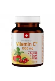 SwissMedicus Witamina C 1000 mg acerola cynk róża - suplement diety