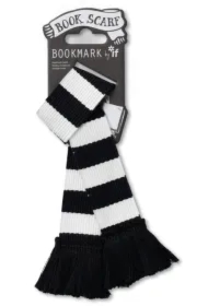 Szalik - zakładka czarny, biały IF