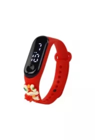 Zegarek z ekranem dotykowym smok czerwony