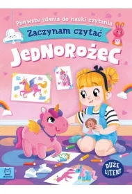 Zaczynam czytać. Duże litery. Pierwsze zdania