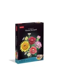 Puzzle 3D 363 el. Duży bukiet kwiatów
