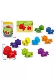 Gra Montessori: Jednorożce cyferki 10 szt