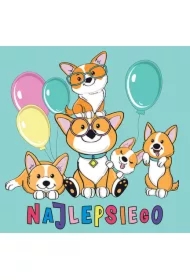 Karnet KW Cute pieski