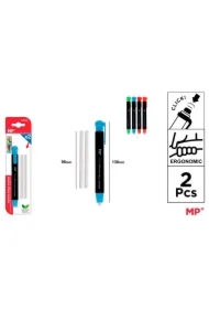 Gumka w długopisie z dodatkowymi 2 wkładami MP 1szt.mix blister