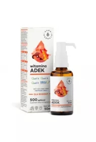 Witamina ADEK dla rodziny z MCT, w kroplach - Suplement diety