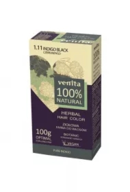 Herbal Hair Color ziołowa farba do włosów 1.11 Czerń Indygo