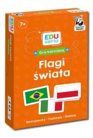 EDUseria. Flagi świata. Gra karciana. Kapitan Nauka