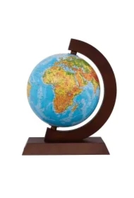 Globus fizyczny drewniana opr. 25cm w.czeska