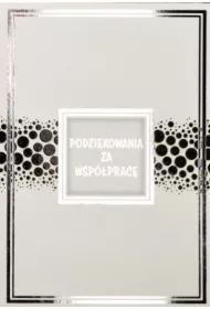 Kartka Podziękowania za współpracę V05