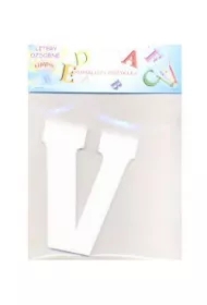 Literka V ze styropianu