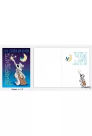 Karnet Happy B6 + koperta wzór nr 13