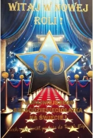 Karnet Urodziny 60 4K