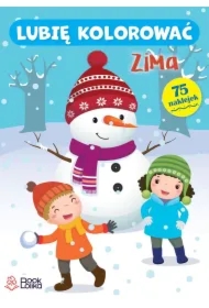 Zima. Lubię kolorować