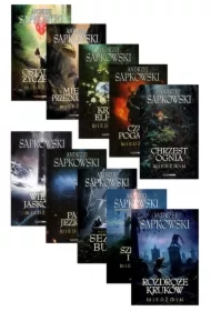 Pakiet Wiedźmin: Ostatnie życzenie, Miecz przeznaczenia, Krew elfów, Czas pogardy, Chrzest ognia, Wieża Jaskółki, Pani Jeziora, Sezon burz, Szpony i kły, Rozdroże kruków