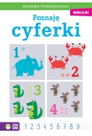 Akademia przedszkolaka. Poznaję cyferki