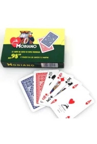 ''98'' Poker, zestaw 2 talii kart do gry, czerwone i niebieskie