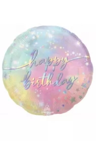 Balon foliowy Urodzinowy standard okrągły