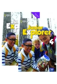 Pakiet Junior Explorer 4 NEON. Podręcznik i zeszyt ćwiczeń do języka angielskiego dla klasy czwartej szkoły podstawowej