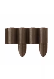 Palisada ogrodowa 4 Eco brązowa 9,5 cm x 2,4 m