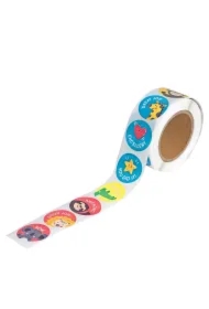 Naklejki motywacyjne 2,5cm - symbole 500 szt