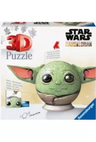 Puzzle 72 el. 3D Star Wars Grogu Kula