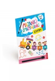 Mazanki-zmazywanki. Kolorowe cyfry. Ćwiczenia