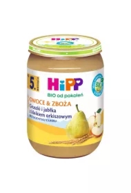 Owoce & Zboża Gruszki i jabłka z kleikiem orkiszowym po 5. miesiącu