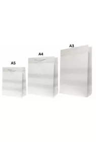 Torebka Lux brokat Max biała