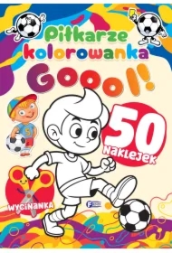 Piłkarze. Kolorowanka