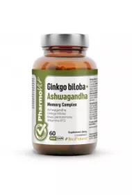 Ginkgo biloba + Ashwagandha Suplement diety