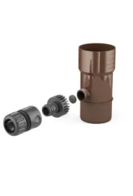 Odzyskiwacz wody deszczowej 90 mm bryza brązowy
