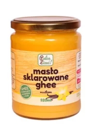 Masło sklarowane ghee waniliowe