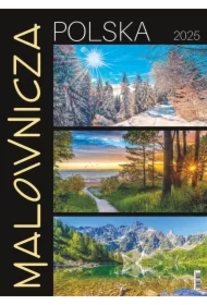Kalendarz 2025 wieloplanszowy Malownicza Polska