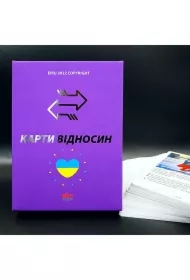 Karty Relacji - Let`s talk. Wersja ukraińska