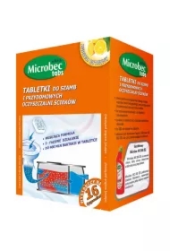 Tabletki do szamba o zapachu cytrynowym