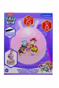 Nadmuchiwana piłka do skakania Paw Patrol 45cm różowa Lexibook BG040PAG