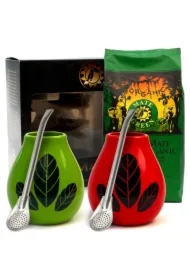 Zestaw dla dwojga Yerba Mate 400 g, 2x matero, 2x bombilla