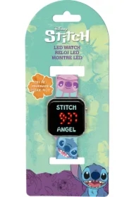 Zegarek LED z kalendarzem Stitch LAS4197