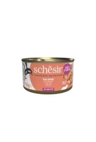 C&B, karma mokra dla kotów, łosoś w naturalnym bulionie, puszka