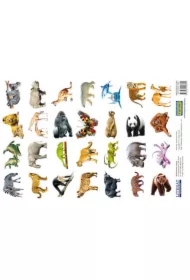 Naklejki Zwierzęta świata