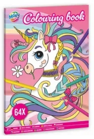 Kolorowanka jednorożec A4 64 strony