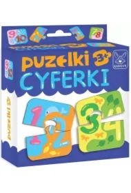 Puzzelki Cyferki 3+
