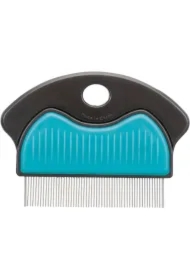 Grzebień przeciwpchelny, dla psa, guma/metal, 7cm